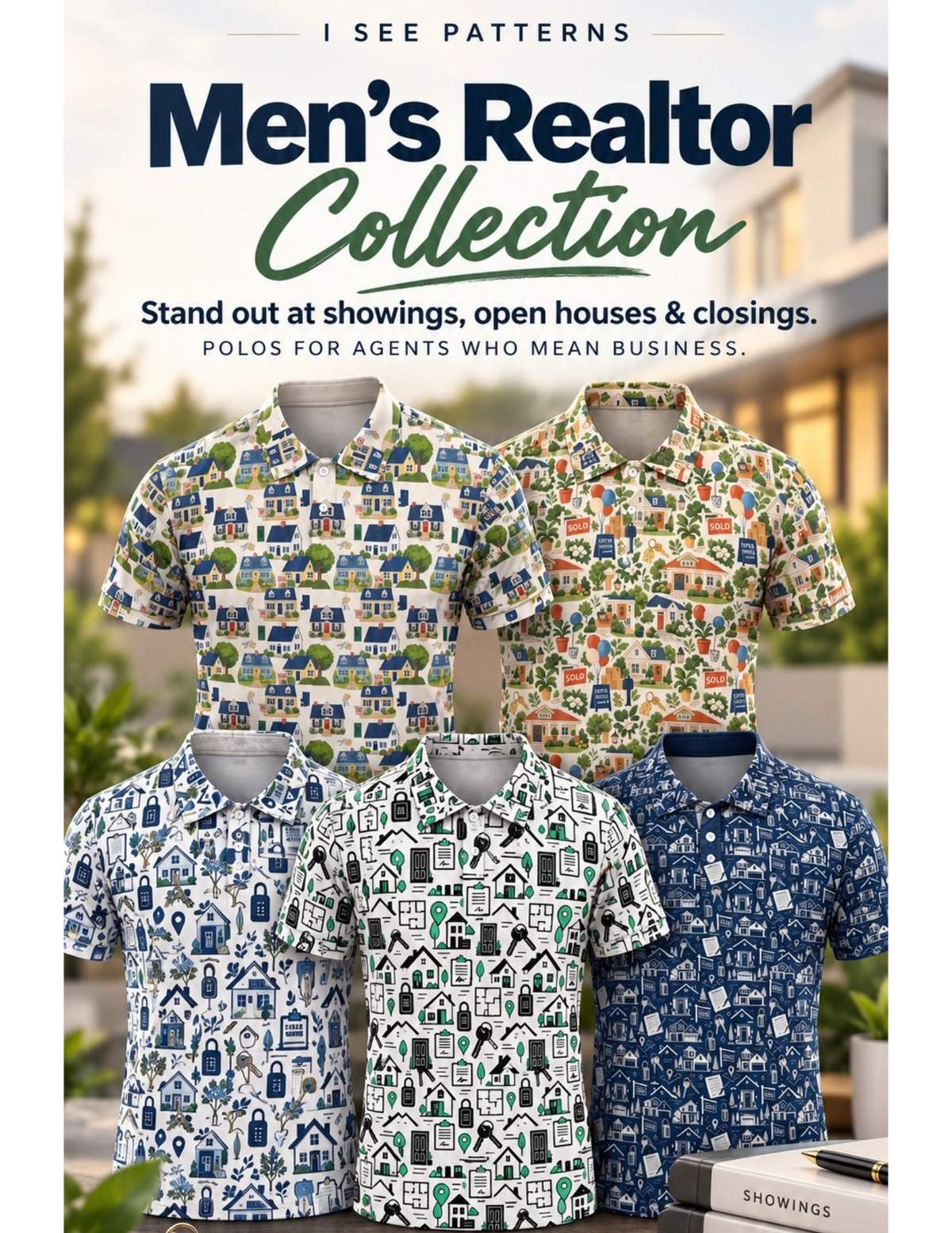 Men's Realtor Polos
