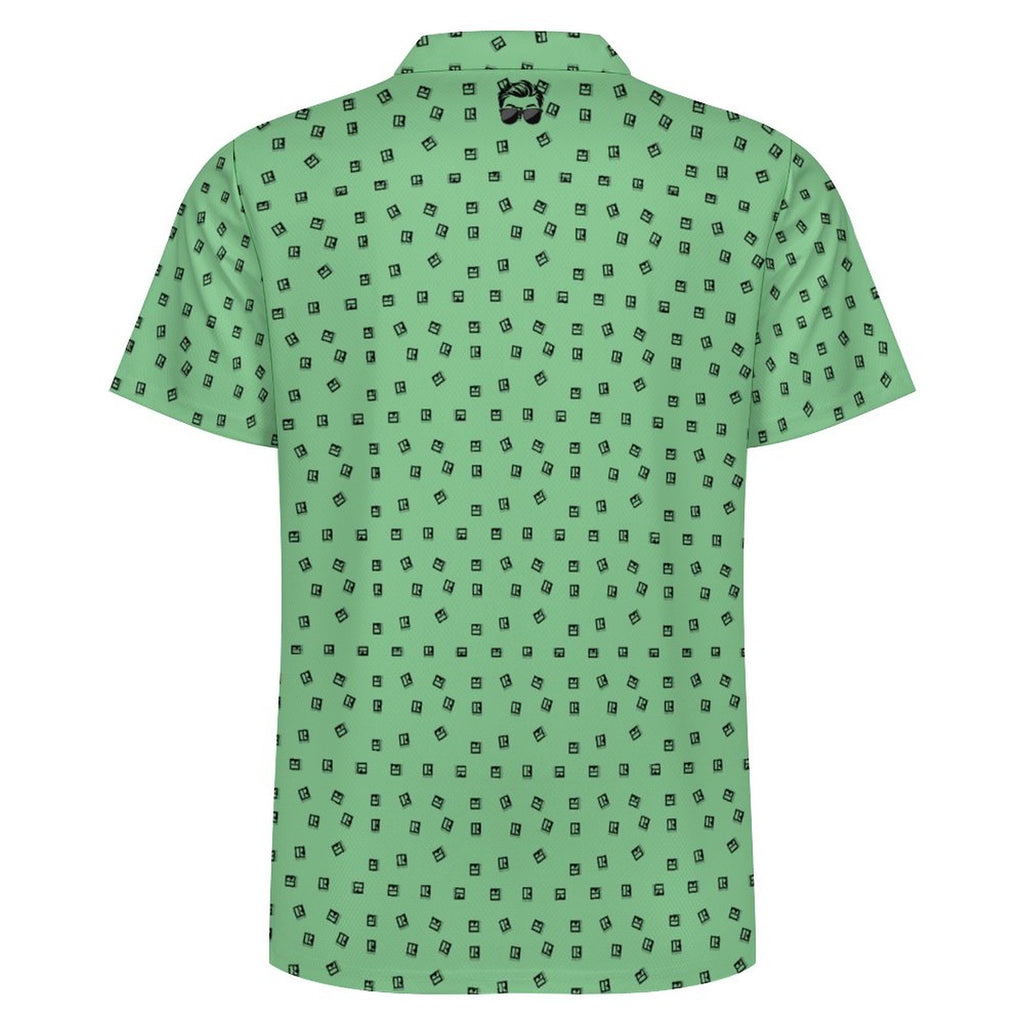 Men's Realtor Logo POLO Shirt Realtors, Stand out at showings, open houses and closings in this iconic golf polo featuring a bold real estate pattern.