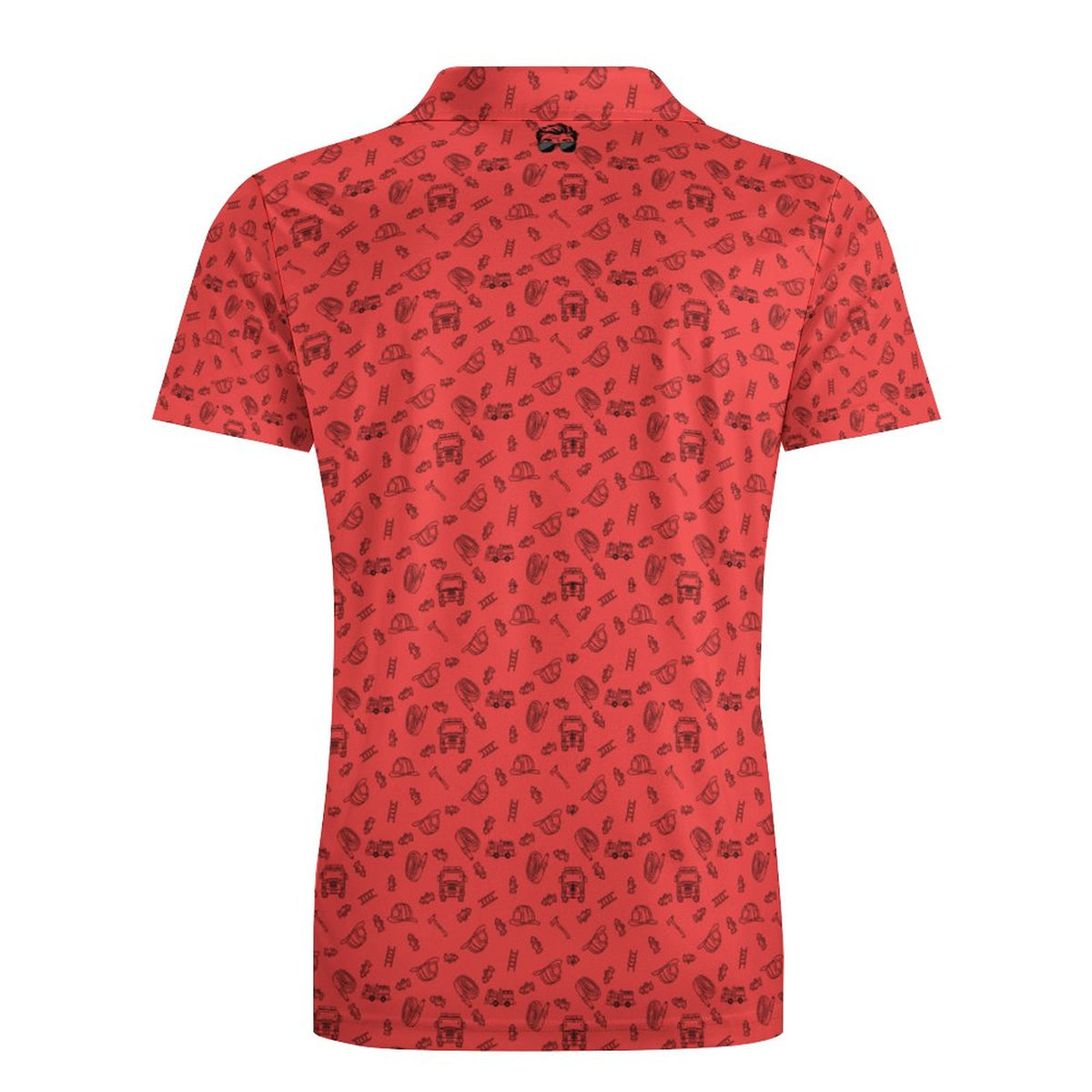 Fireman UPF50+ Mens Cooling Polyester Men's POLO T-shirt(All-Over Printing)