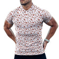 Christmas shirt Mrs. Claus Pinup Polo Shirts with All-Over printing Design Straight
