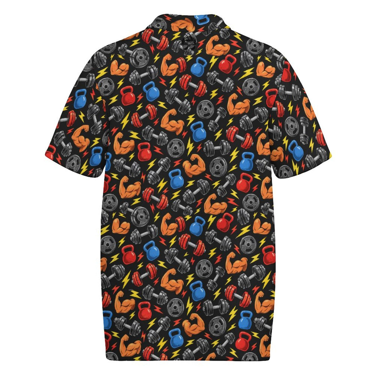 Gym Bros Men's Quick Dry POLO Shirt(All-Over Printing)