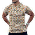 Men's Fall Cocktails POLO Shirt(All-Over Printing)
