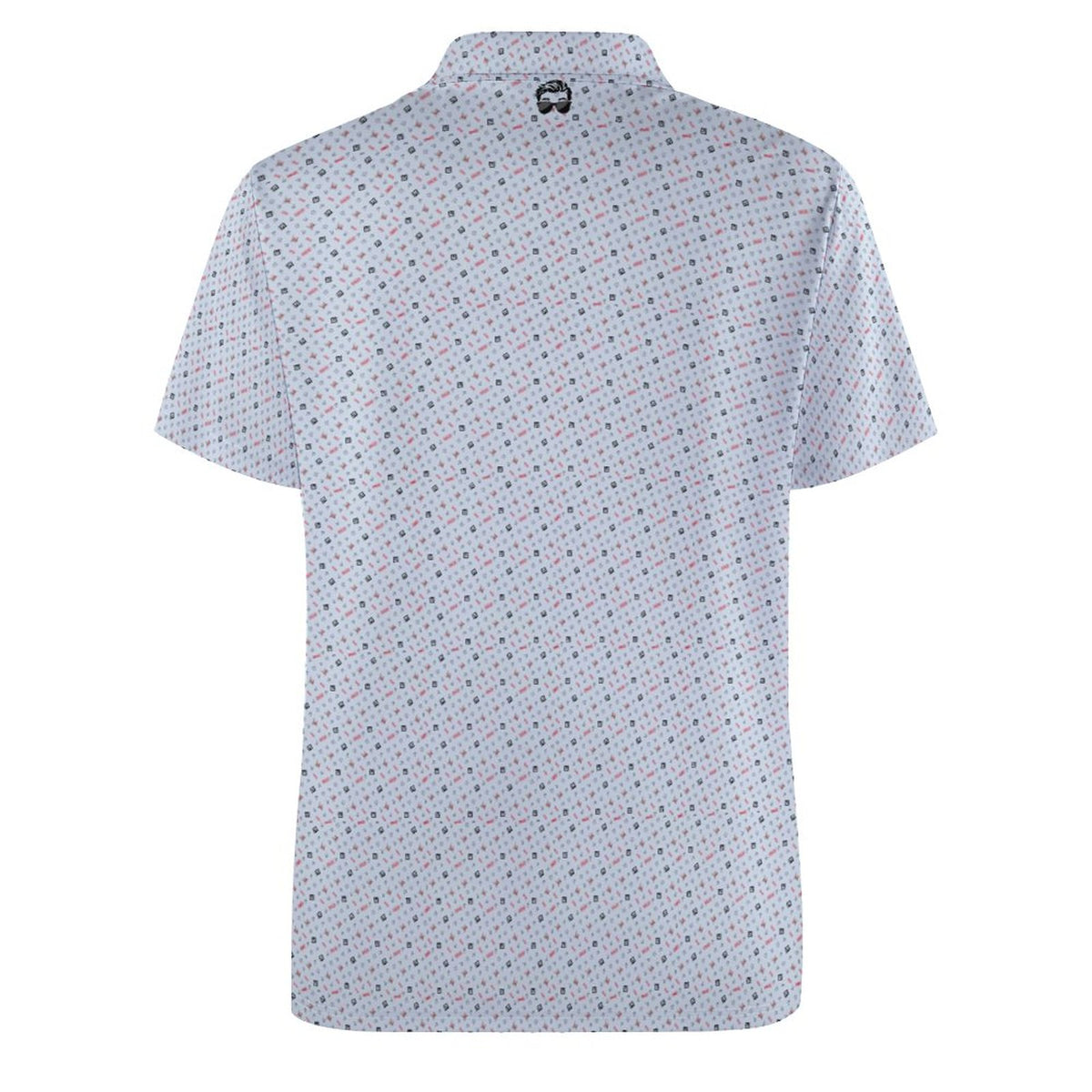 Realtor Sold Shirt Golf PoloRealtors, Stand out at showings, open houses and closings in this iconic golf polo featuring a bold real estate pattern.