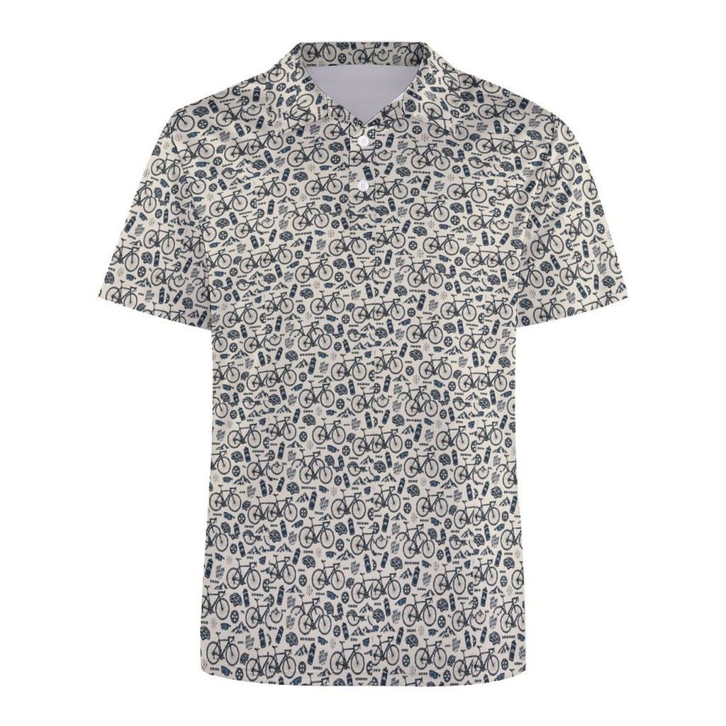 I want to ride my bicycle Polo Shirts  Straight