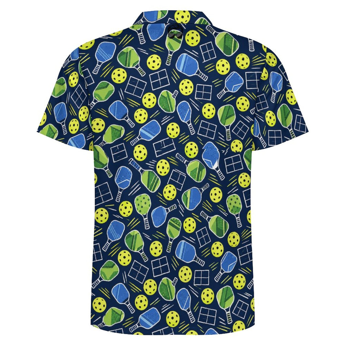 Men's Pickleball POLO Shirt(All-Over Printing)