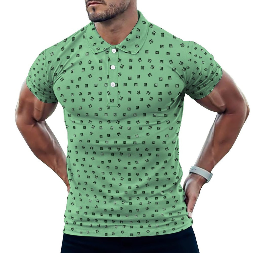 Men's Realtor Logo POLO Shirt Realtors, Stand out at showings, open houses and closings in this iconic golf polo featuring a bold real estate pattern.