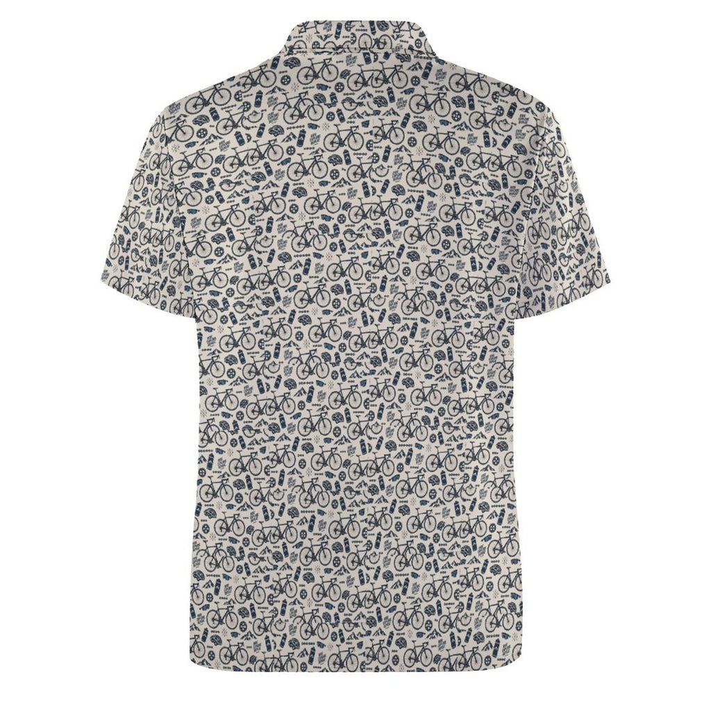 I want to ride my bicycle Polo Shirts  Straight