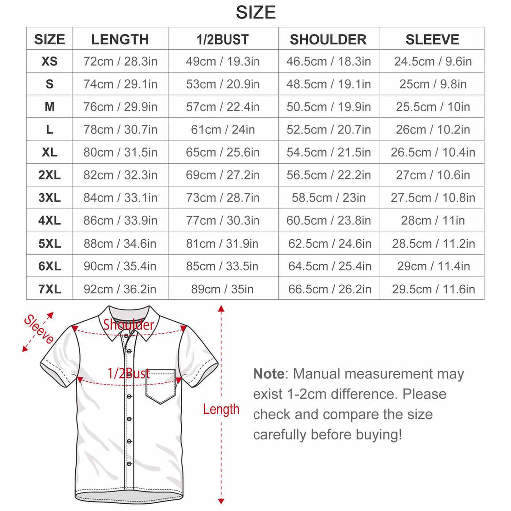 DTG 100gsm A Short Sleeved Shirt with Pockets(All-Over Printing)