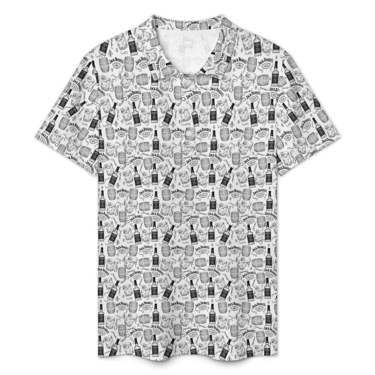 Men's Jack Daniels  POLO Shirt(All-Over Printing)