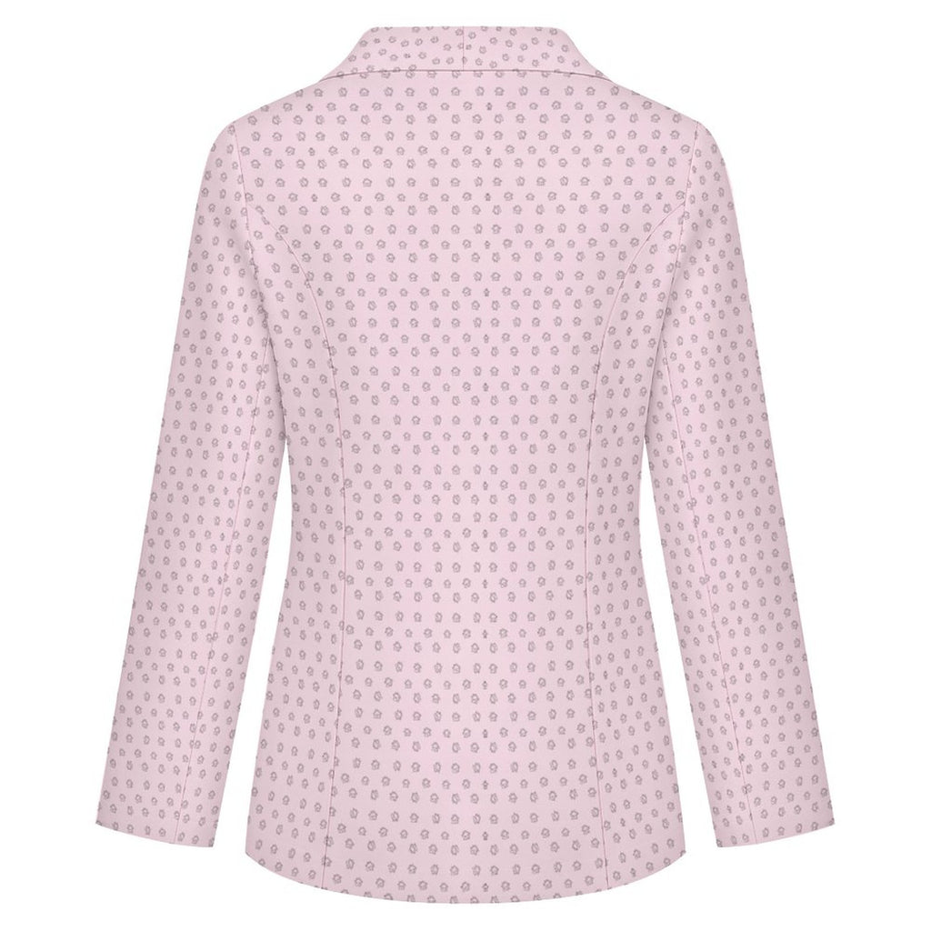 Women's Casual Lapel Blazer(All-Over Printing)