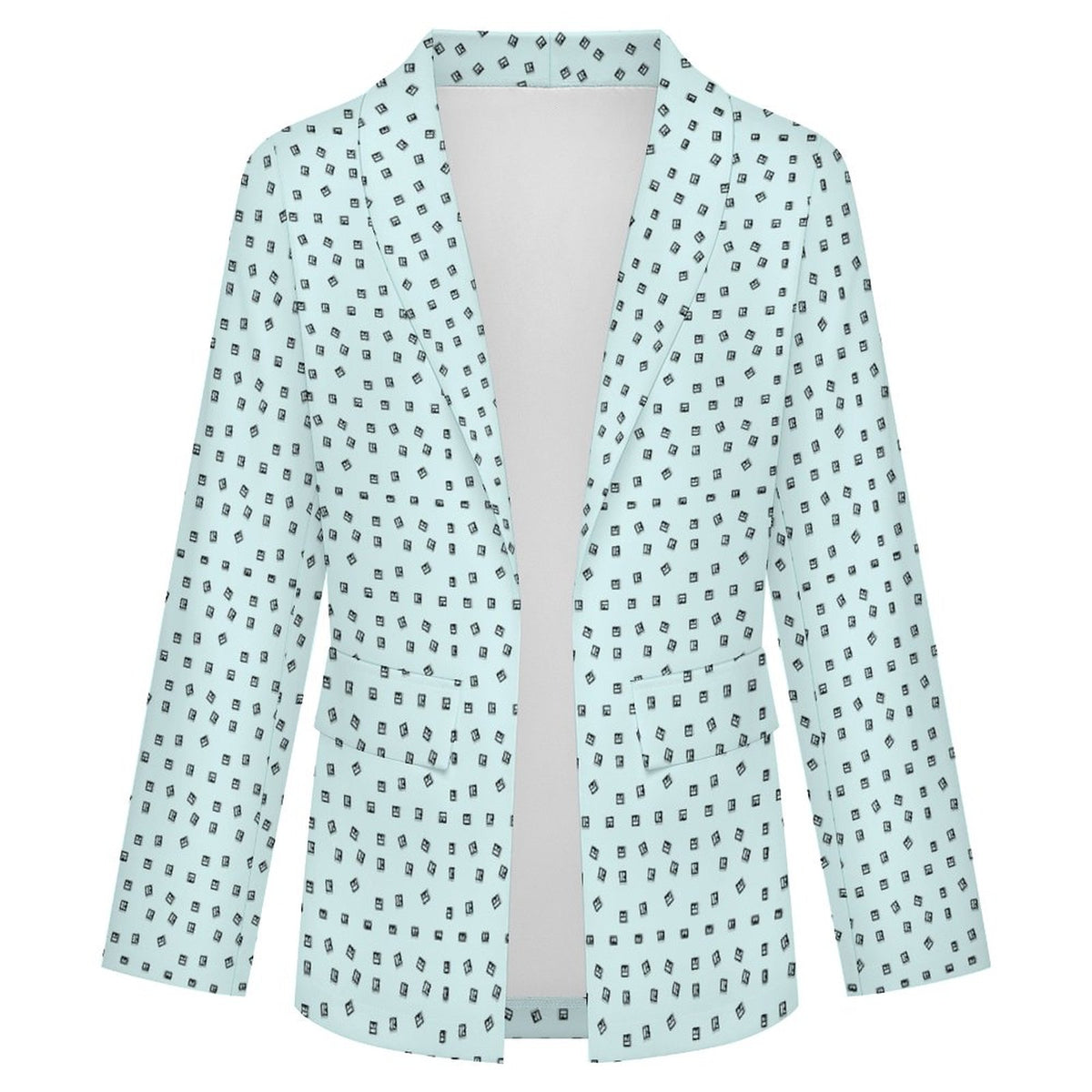 Women's Casual Lapel Blazer(All-Over Printing)