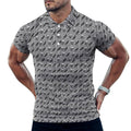 Ravens and Skulls Golf Polo Shirt Halloween