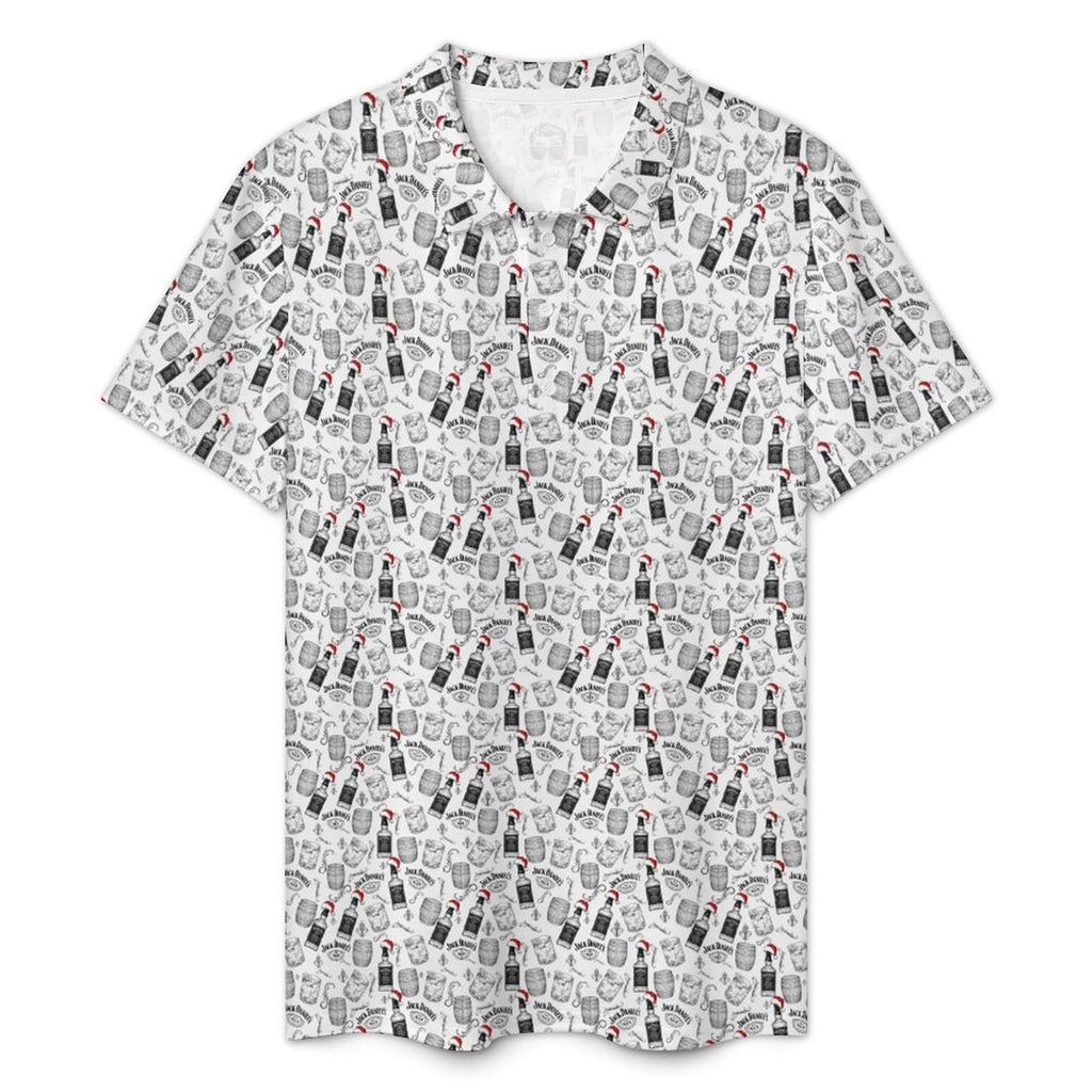 Men's  Jack Daniels Christmas POLO Shirt(All-Over Printing)