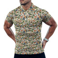 Men's Realtor POLO Shirt Stand out at showings, open houses and closings in this iconic golf polo featuring a bold real estate pattern.