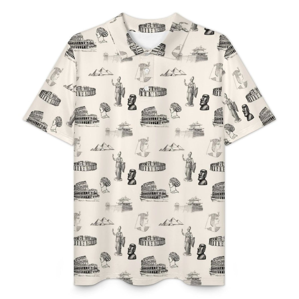 History Teacher Social Studies Teacher Men's Quick Dry POLO Shirt(All-Over Printing)
