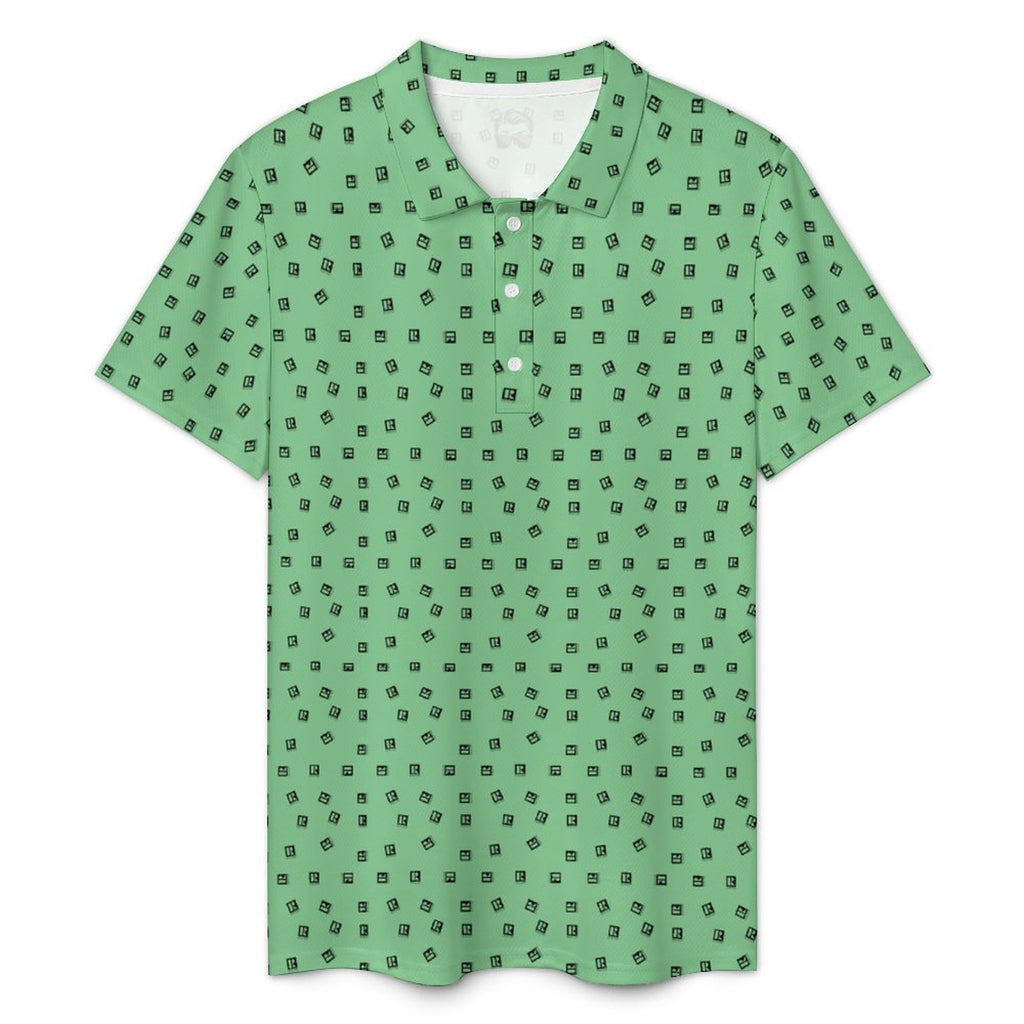 Men's Realtor Logo POLO Shirt Realtors, Stand out at showings, open houses and closings in this iconic golf polo featuring a bold real estate pattern.