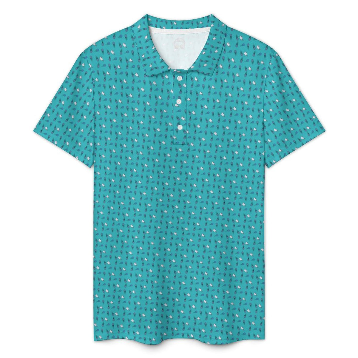 Men's Pickleball. POLO Shirt(All-Over Printing)