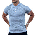 Baby Blue Math Nerd Men's Golf POLO Shirt(All-Over Printing)