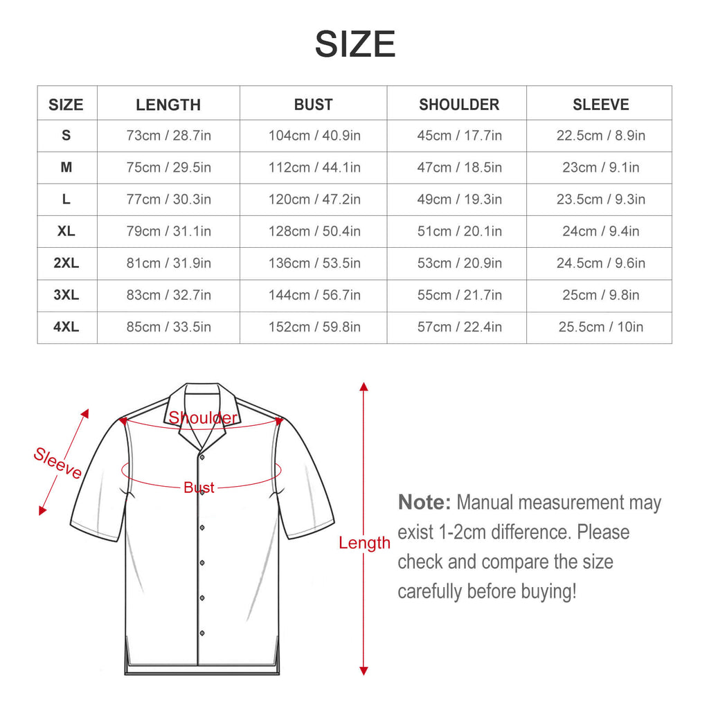 Climbing Holds Short Sleeve Cuban Collar Shirt(All-Over Printing)