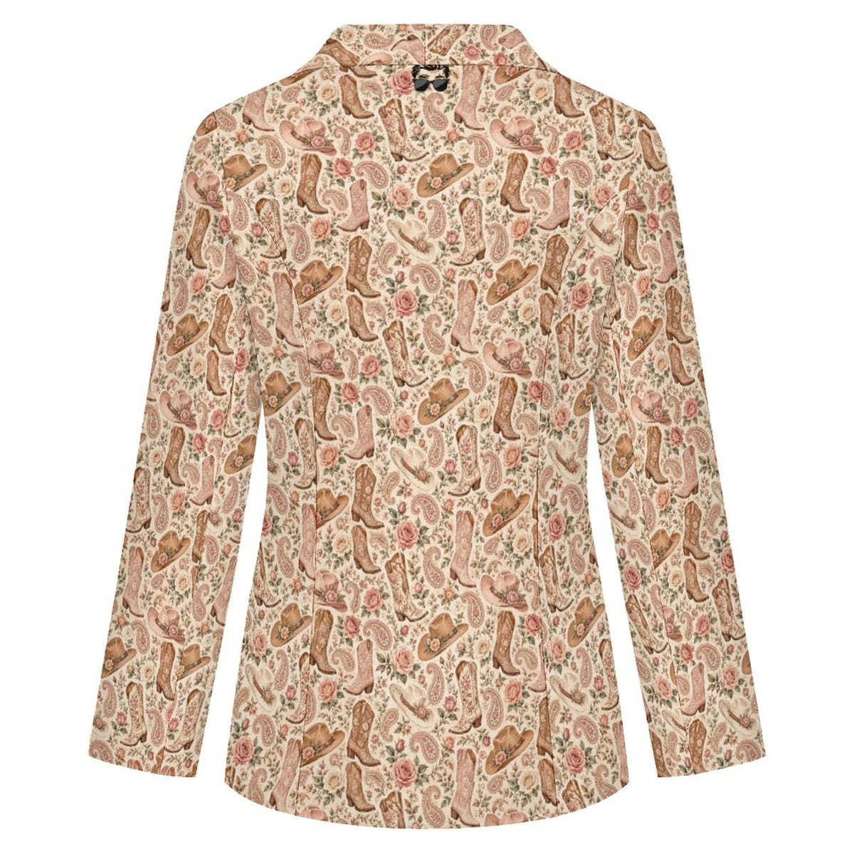 Women's Elegant Western Blazer(All-Over Printing)