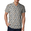 General Contractor UPF50+ 180gsm Cooling Polyester Men's POLO T-shirt Shop contractor polos and shirts featuring bold construction-inspired patterns made for builders, tradesmen, contractors, and hard