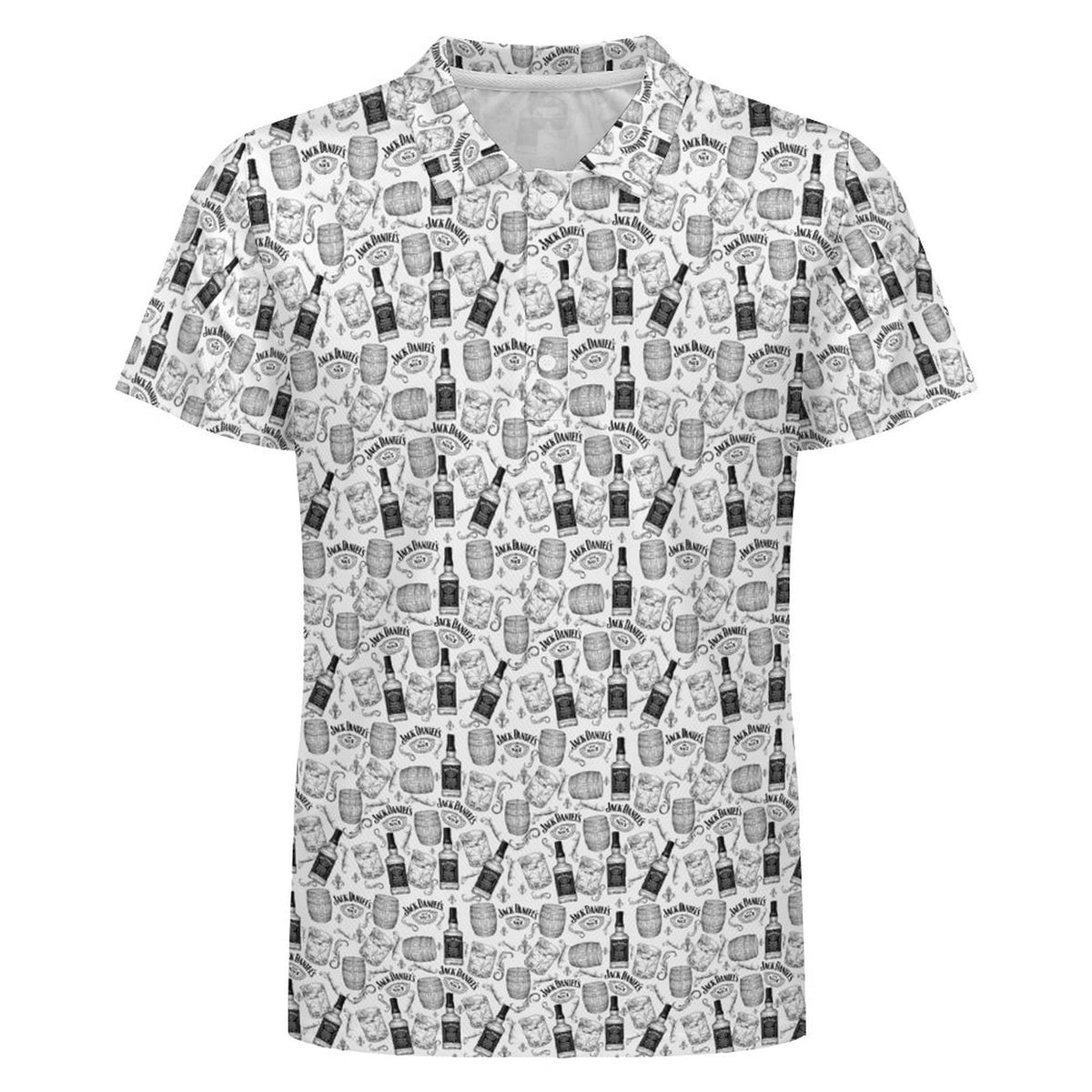 Men's Jack Daniels  POLO Shirt(All-Over Printing)